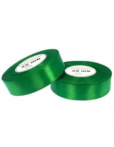 Nastro satin verde intenso (12mm) 32m