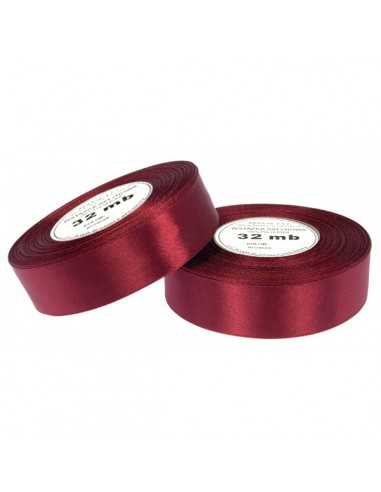 Nastro satin bordeaux (6mm) 32m