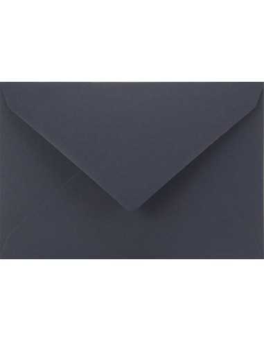 Busta da lettera colorata blu scuro C7 (8x12cm) gommata Sirio Color Dark Blue 115g