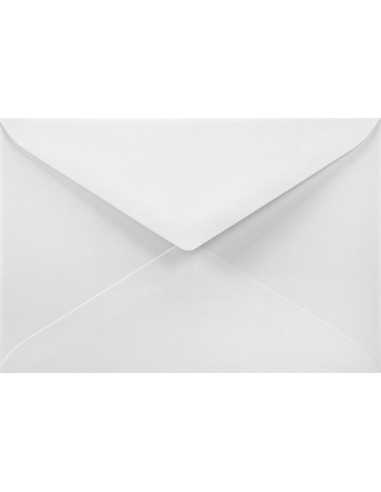 Busta da lettera strutturata bianco B6 (12x18cm) gommata Acquerello Bianco 120g