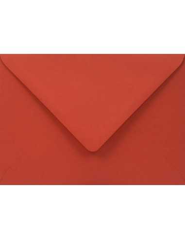 Busta da lettera colorata ecologica rosso B6 (12,5x17,5cm) gommata Woodstock Rosso 110g