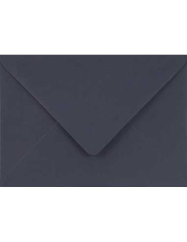 Busta da lettera colorata blu scuro B6 (12,5x17,5cm) gommata Sirio Color Dark Blue 115g