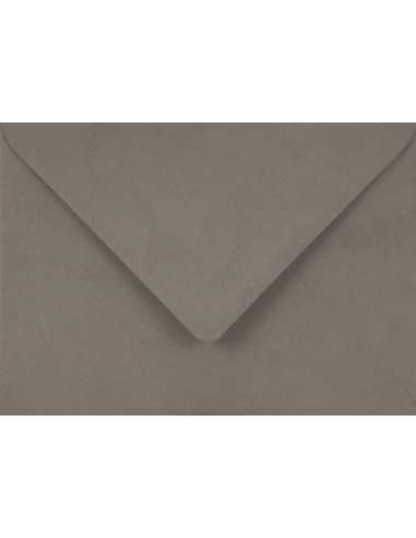 Busta da lettera colorata grigio B6 (12,5x17,5cm) gommata Sirio Color Pietra 115g