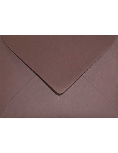 Busta da lettera colorata ecologica bordeaux B6 (12,5x17,5cm) gommata Keaykolour Port Wine 120g