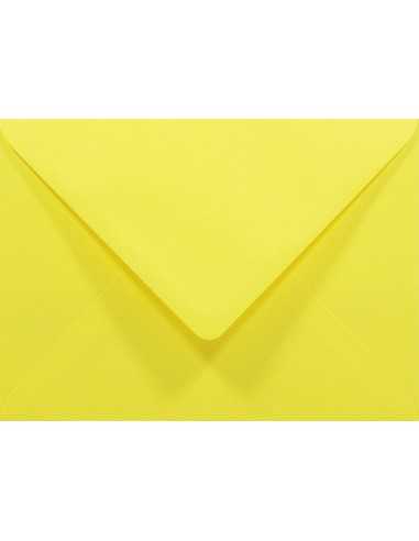 Busta da lettera colorata giallo scuro B6 (12,5x17,5cm) gommata Rainbow 80g