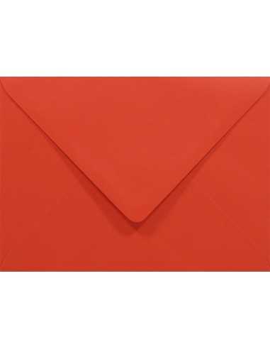 Busta da lettera colorata rosso B6 (12,5x17,5cm) gommata Rainbow 80g