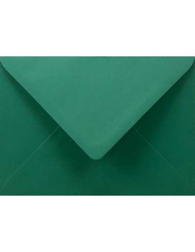 Busta da lettera colorata verde scuro B6 (12,5x17,5cm) gommata Burano English Green 90g