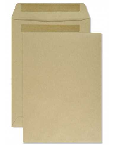 Busta a sacco marrone C5 (16,2x22,9cm) autoadesiva - 500 pezzi