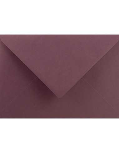 Busta da lettera colorata viola scuro C5 (16,2x22,9cm) gommata Sirio Color Vino 115g