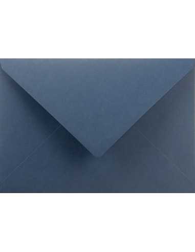 Busta da lettera colorata azzurro scuro C5 (16,2x22,9cm) gommata Sirio Color Blu 115g