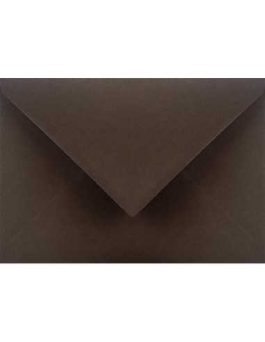 Busta da lettera colorata marrone C5 (16,2x22,9cm) gommata Sirio Color Cacao 115g