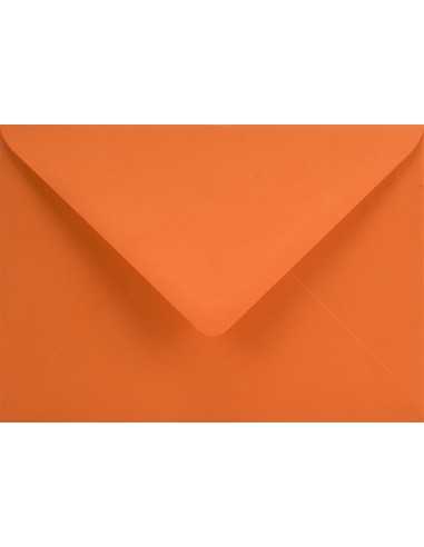 Busta da lettera colorata arancione B6 (12,5x17,5cm) gommata Sirio Color Arancio 115g