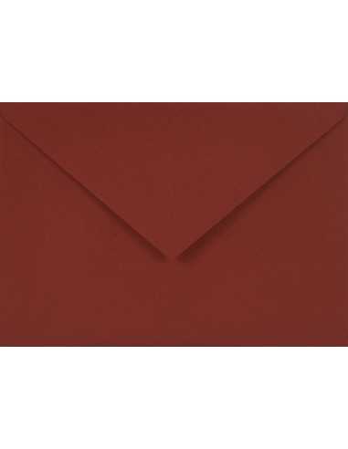 Busta da lettera colorata bordeaux C6 (11,4x16,2cm) gommata Sirio Color Cherry 115g