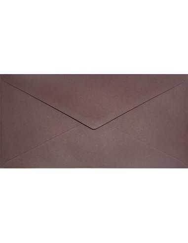 Busta da lettera colorata ecologica bordeaux DL (11x22cm) gommata Keaykolour Port Wine 120g