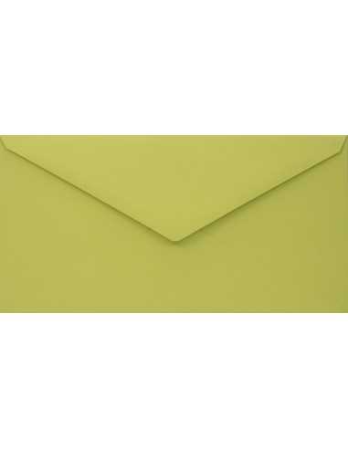 Busta da lettera colorata ecologica pistacchio DL (11x22cm) gommata Woodstock Pistacchio 140g