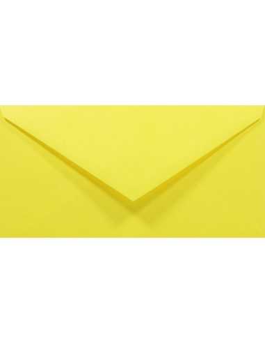 Busta da lettera colorata giallo scuro DL (11x22cm) gommata Rainbow 80g