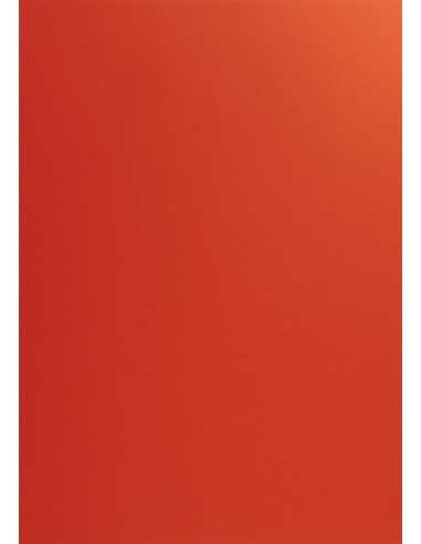 Carta colorata strutturata rosso 270g Curious Matter Desiree Red - conf. 10 fogli A4