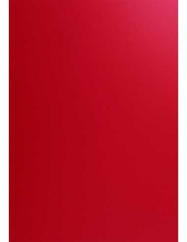 Carta colorata rosso 270g Curious Skin Red - conf. 10 fogli A4