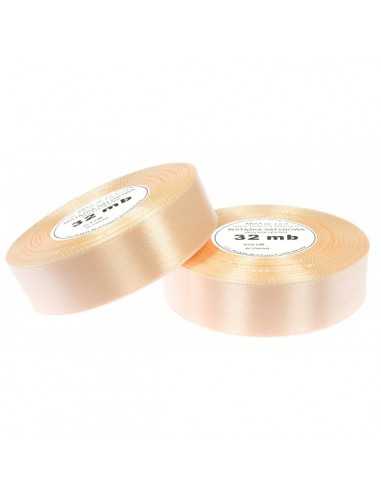 Nastro satin crema chiaro (25mm) 32m