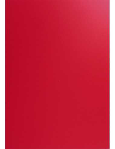 Carta colorata rosso 330g Plike Red - conf. 10 fogli A4