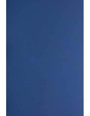 Carta colorata azzurro scuro 330g Plike Royal Blue - conf. 10 fogli A4