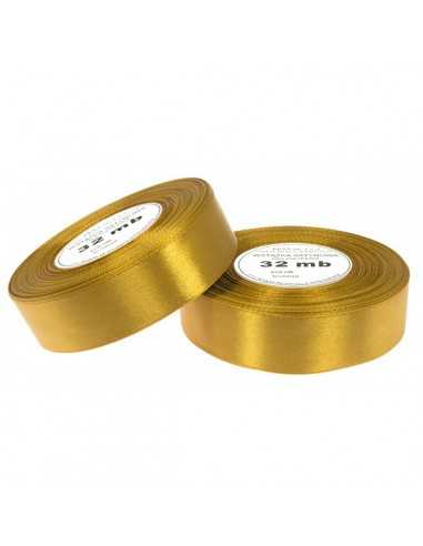 Nastro satin oro (25mm) 32m