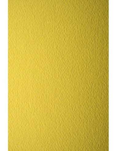 Carta colorata strutturata giallo 220g Prisma Girasole - conf. 10 fogli A4