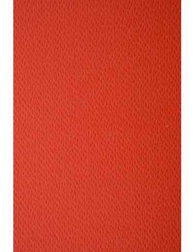 Carta colorata strutturata rosso 220g Prisma Scarlatto - conf. 10 fogli A4