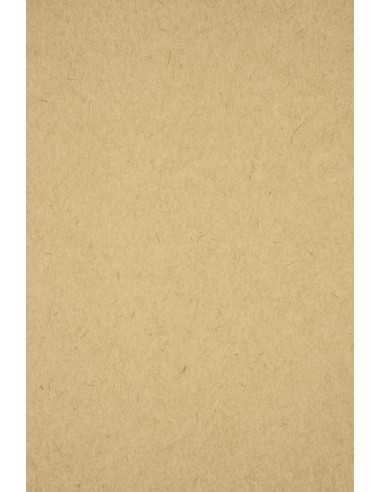 Carta ecologica marrone con fibre 280g EKO Kraft LUX - conf. 20 fogli A4