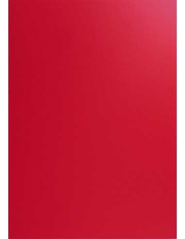 Carta colorata rosso 330g Plike Red - conf. 10 fogli A5