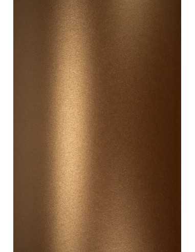 Carta metallizzata perlescente rame 250g Majestic Casino Gold (72x102cm)