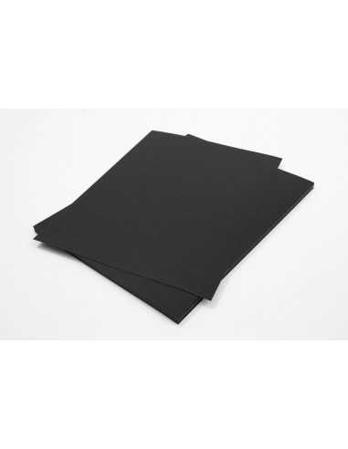 Carta colorata nero 225g Kaskad Raven Black (64x90cm)