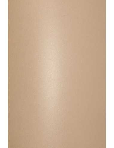 Carta metallizzata perlescente rosa cipria 120g Aster Metallic Nude Powder (70x100cm)