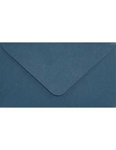 Busta da lettera colorata azzurro scuro C8 (5,8x10cm) gommata Sirio Color Blu 115g