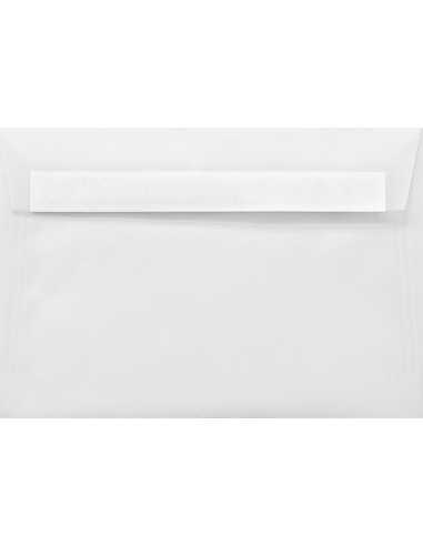 Busta da lettera trasparente bianco C5 (16,2x22,9cm) con strip adesivo Golden Star 110g