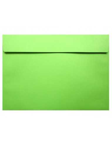 Busta da lettera colorata verde chiaro C5 (16,2x22,9cm) con strip adesivo Design 120g