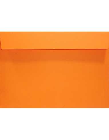 Busta da lettera colorata arancione C5 (16,2x22,9cm) con strip adesivo Design 120g