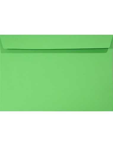 Busta da lettera colorata verde chiaro C4 (22,9x32,4cm) con strip adesivo Design 120g