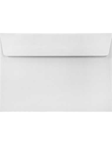 Busta da lettera strutturata righe bianco C5 (16,2x22,9cm) con strip adesivo Acquerello Bianco 120g