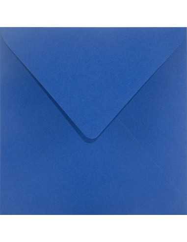 Busta da lettera colorata quadrata azzurro (15,3x15,3cm) gommata Sirio Color Iris 115g