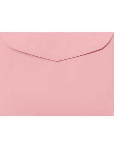 Busta da lettera colorata rosa B6 (12,5x17,5cm) gommata Apla 80g