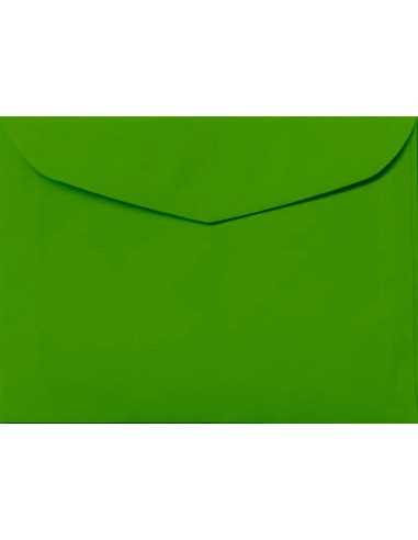 Busta da lettera colorata verde chiaro B6 (12,5x17,5cm) gommata Apla 80g