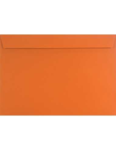 Busta da lettera colorata arancione C4 (22,9x32,4cm) con strip adesivo Design 120g