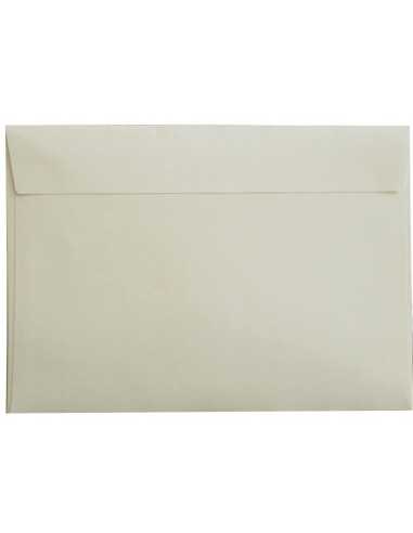 Busta da lettera strutturata righe bianco C5 (16,2x22,9cm) con strip adesivo Design 120g