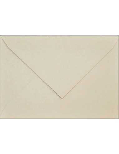 Busta da lettera colorata beige B6 (12,5x17,5cm) gommata Sirio Color Sabbia 115g