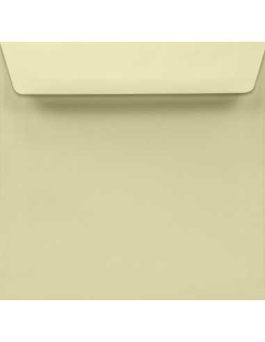 Busta da lettera quadrata avorio (16,5x16,5cm) con strip adesivo Arena Ivory 120g