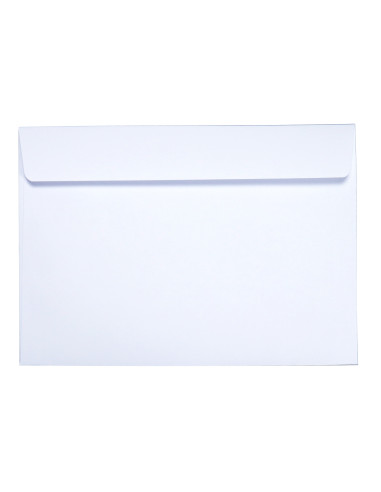 Busta da lettera con stampa bianco C6 (11,4x16,2cm) con strip adesivo Olin Ultimate White 120g