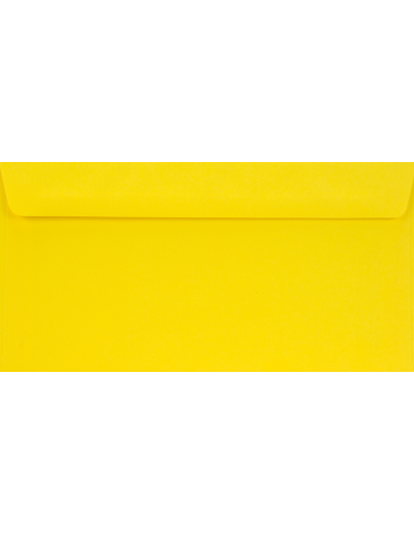 Busta decorativa liscia DL 11x22 HK Sirio Color Limone giallo 115g