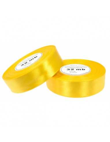 Nastro satin giallo sole (12mm) 32m